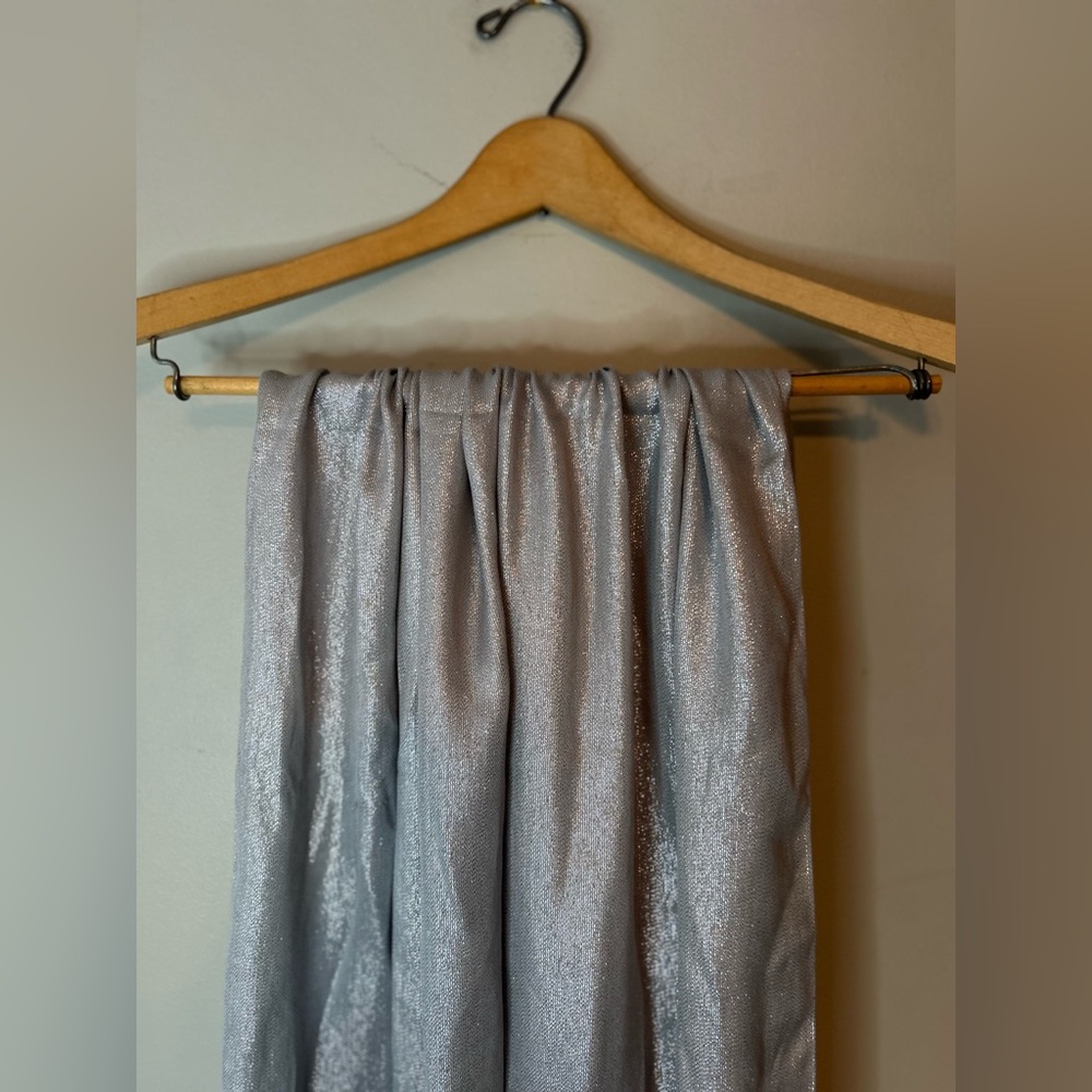 Talbots silver wrap/ scarf